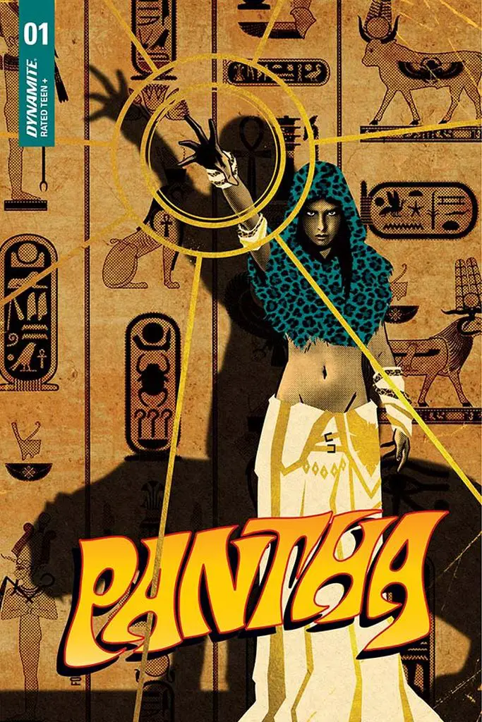 Pantha #1 cover B by Jorge Fornes
