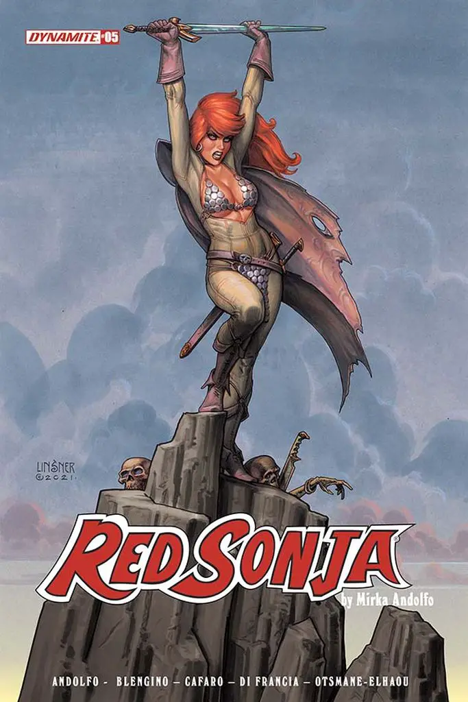 Red Sonja (Vol. 6) #5 cover C by Joseph Michael Linsner