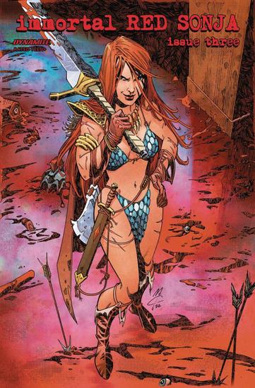 With the interior art of Immortal Red Sonja, they colored her whole legs to  give her pants when it's looks like she should have shorts right? :  r/RedSonja