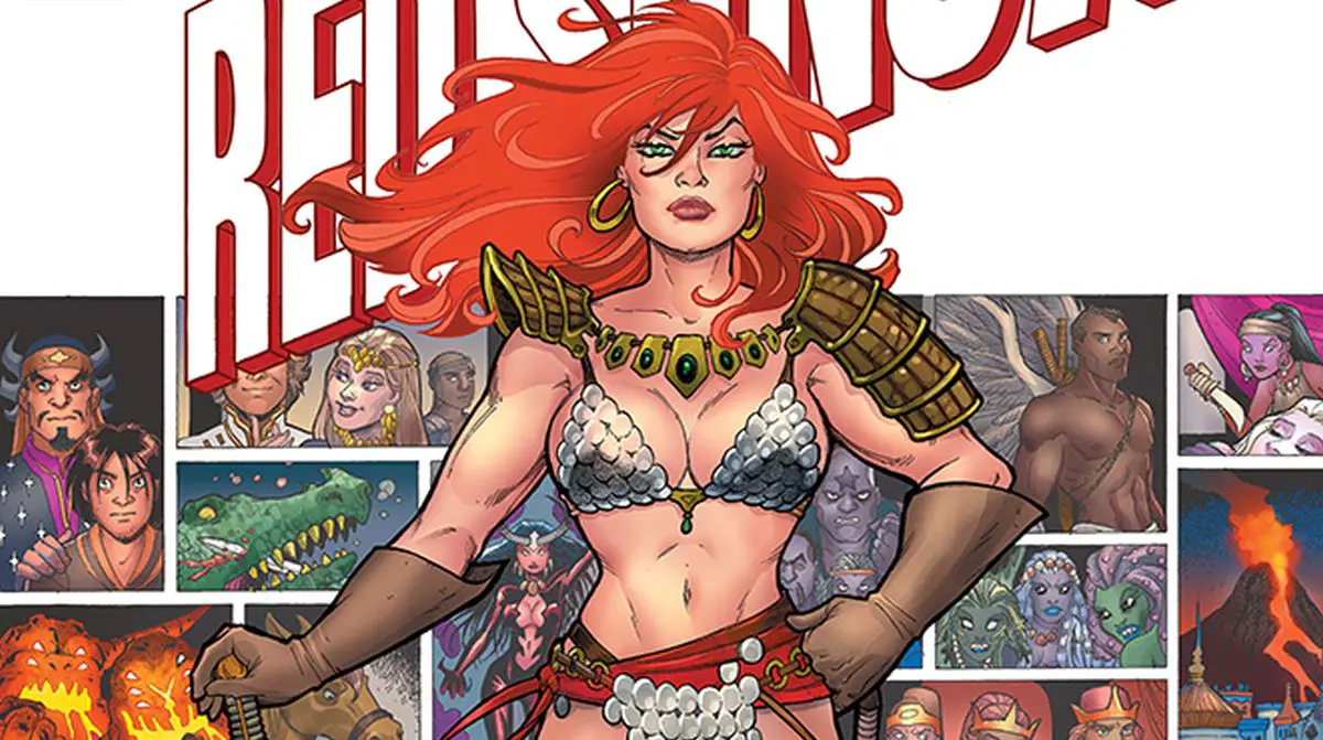 The Invincible Red Sonja #10 featured