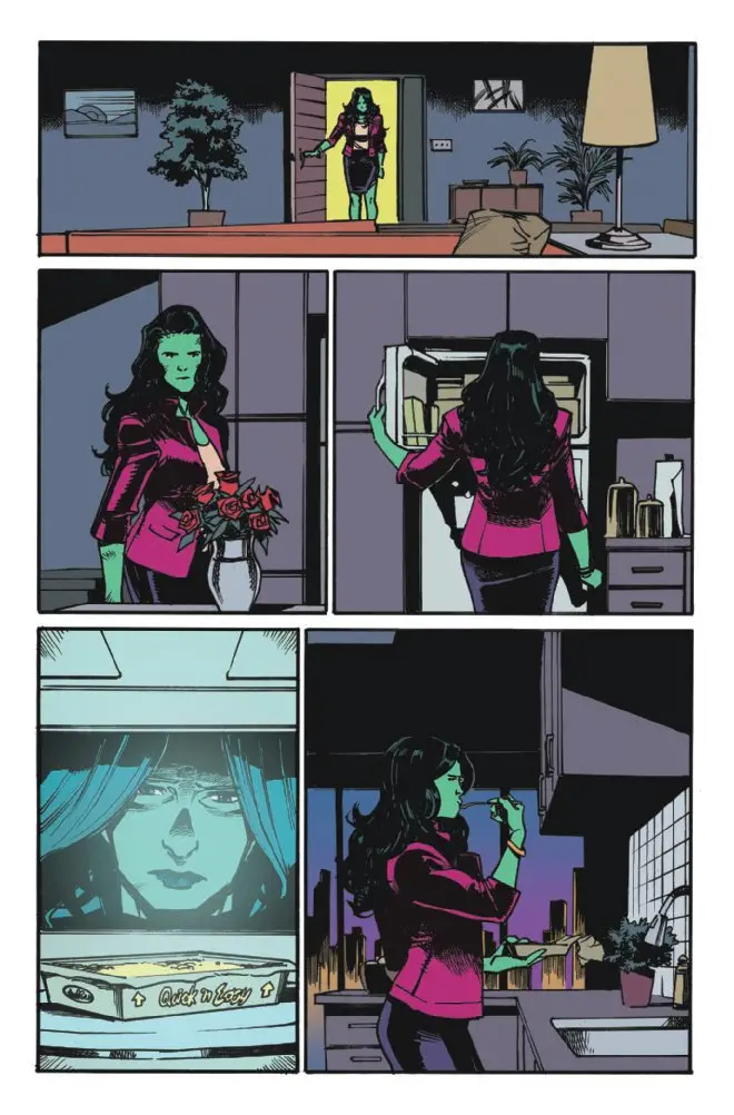 A single page from She-Hulk #10