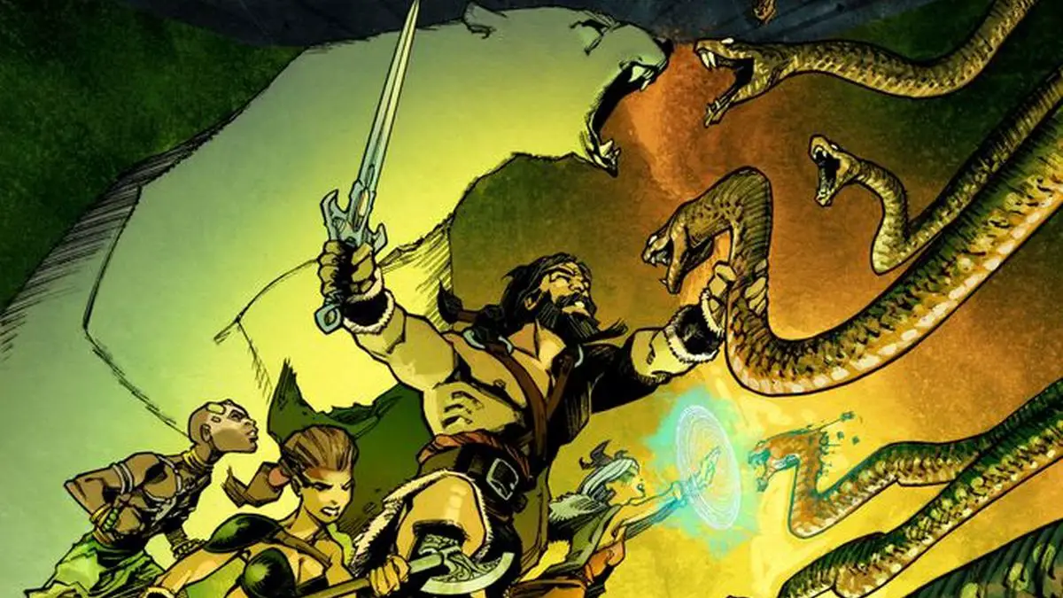 THE MIGHTY BARBARIANS #1- Comic Review | Comical Opinions