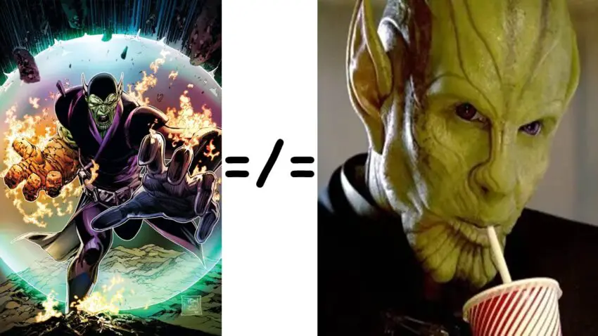 Skrulls not the same