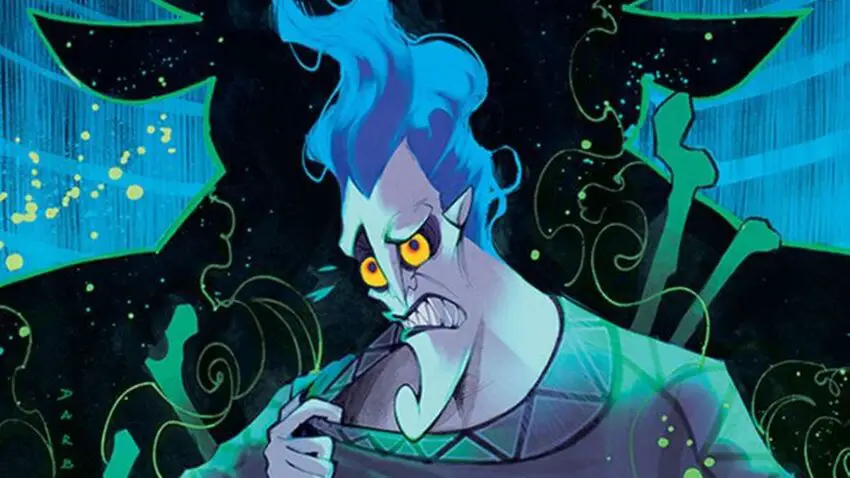 Product Details: Disney Villains Hades #2 cover e action figure