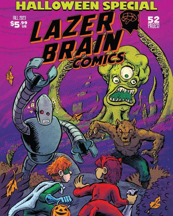 Lazer Brain Comics Halloween Special featured image
