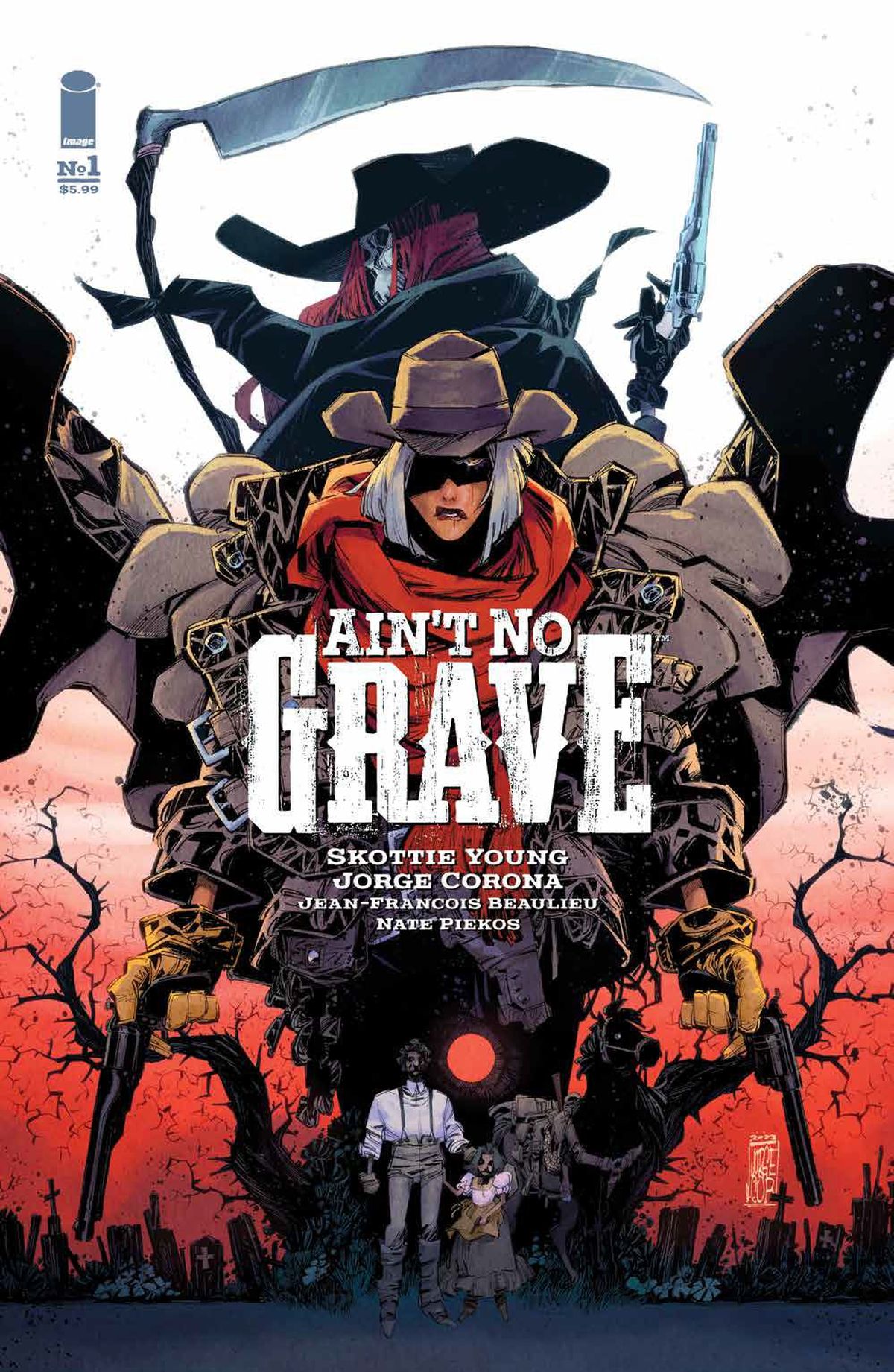 Ain't No Grave #1 cover