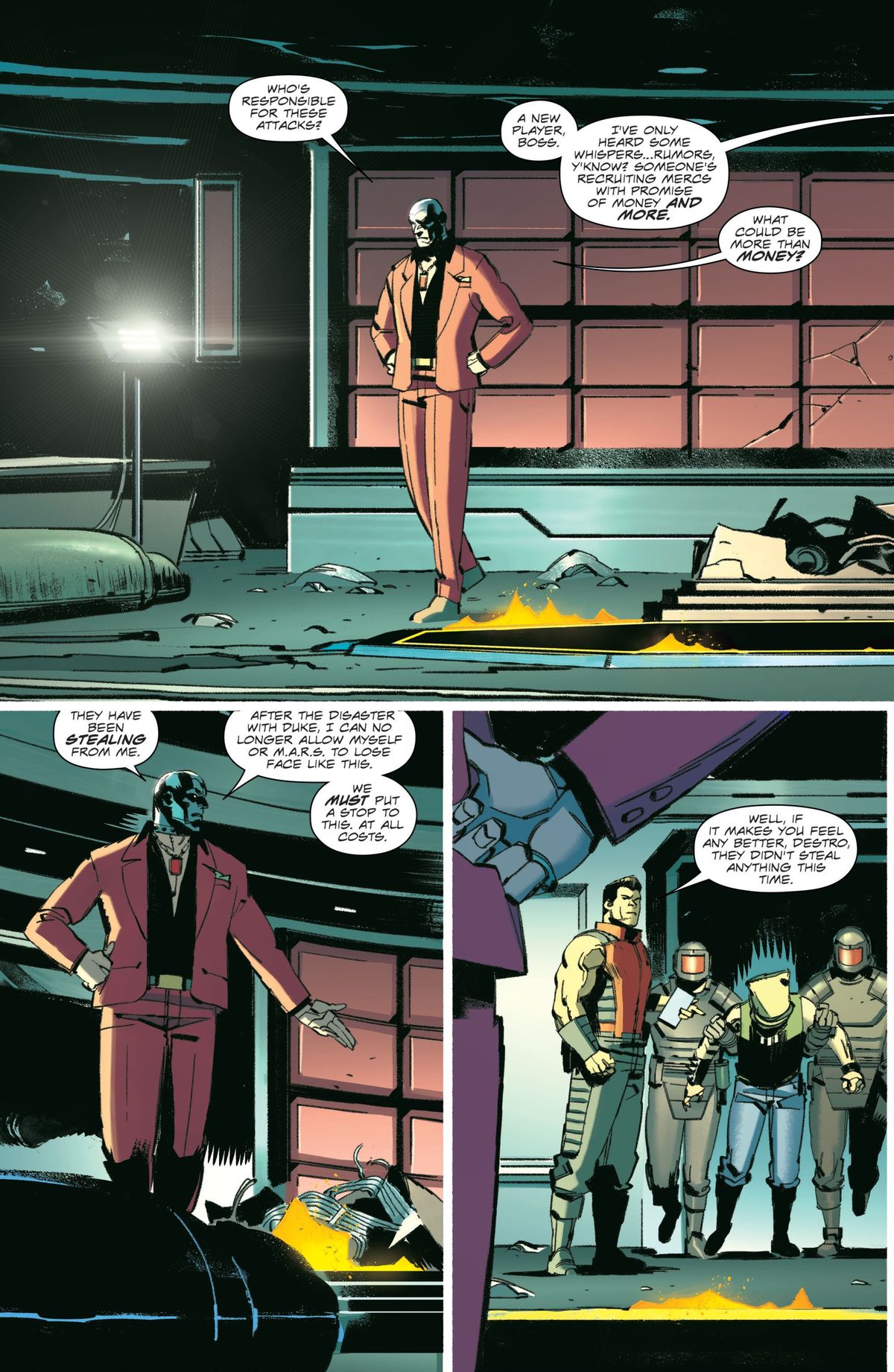 Cobra Commander #5 preview 2