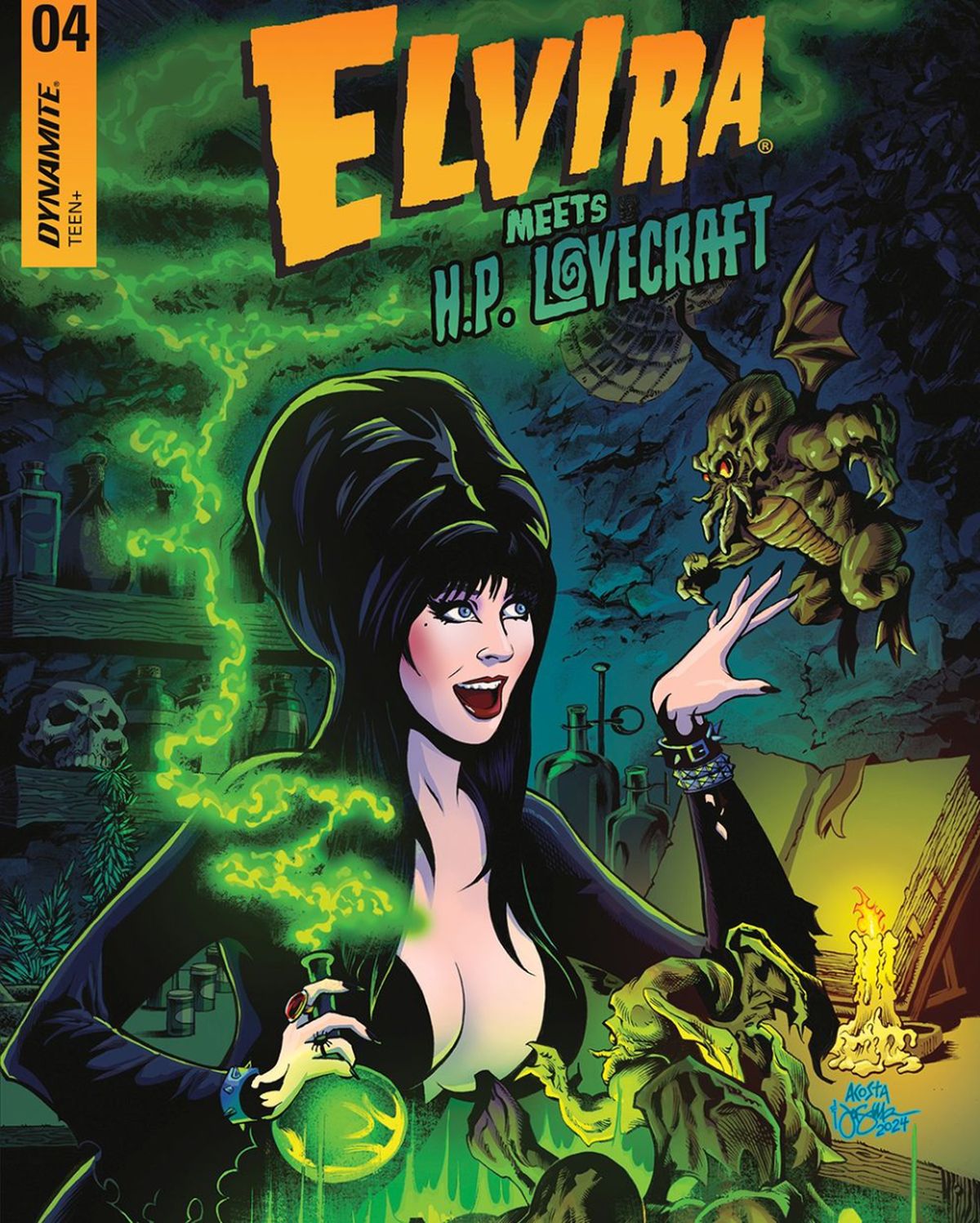 Elvira Meets H.P. Lovecraft #4 featured image