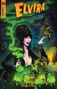 Elvira Meets H.P. Lovecraft #4 cover A