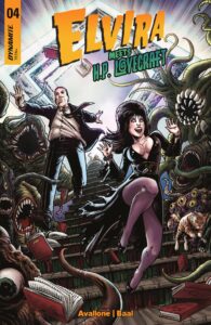 Elvira Meets H.P. Lovecraft #4 cover B