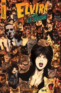 Elvira Meets H.P. Lovecraft #4 cover C