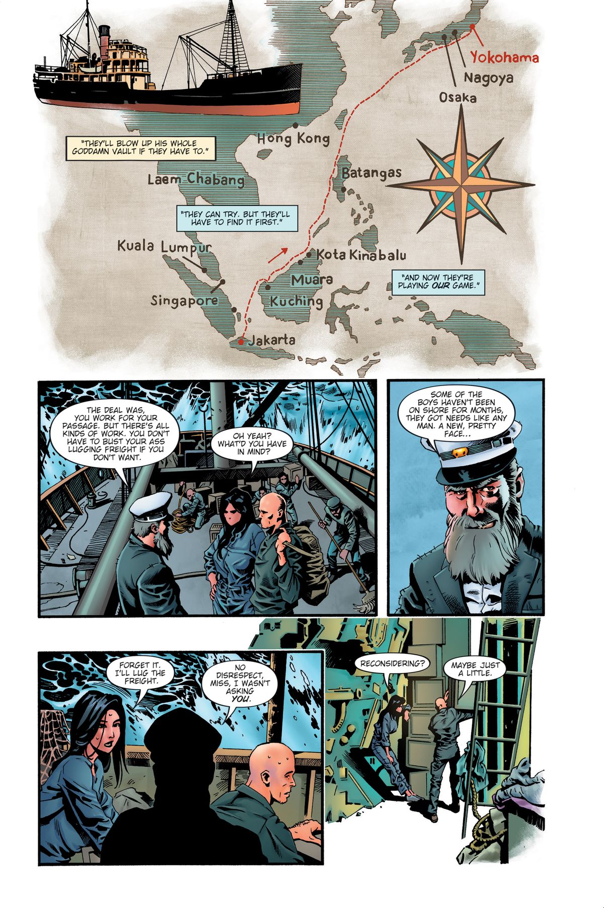 Gun Honey: Collision Course #1 preview 1