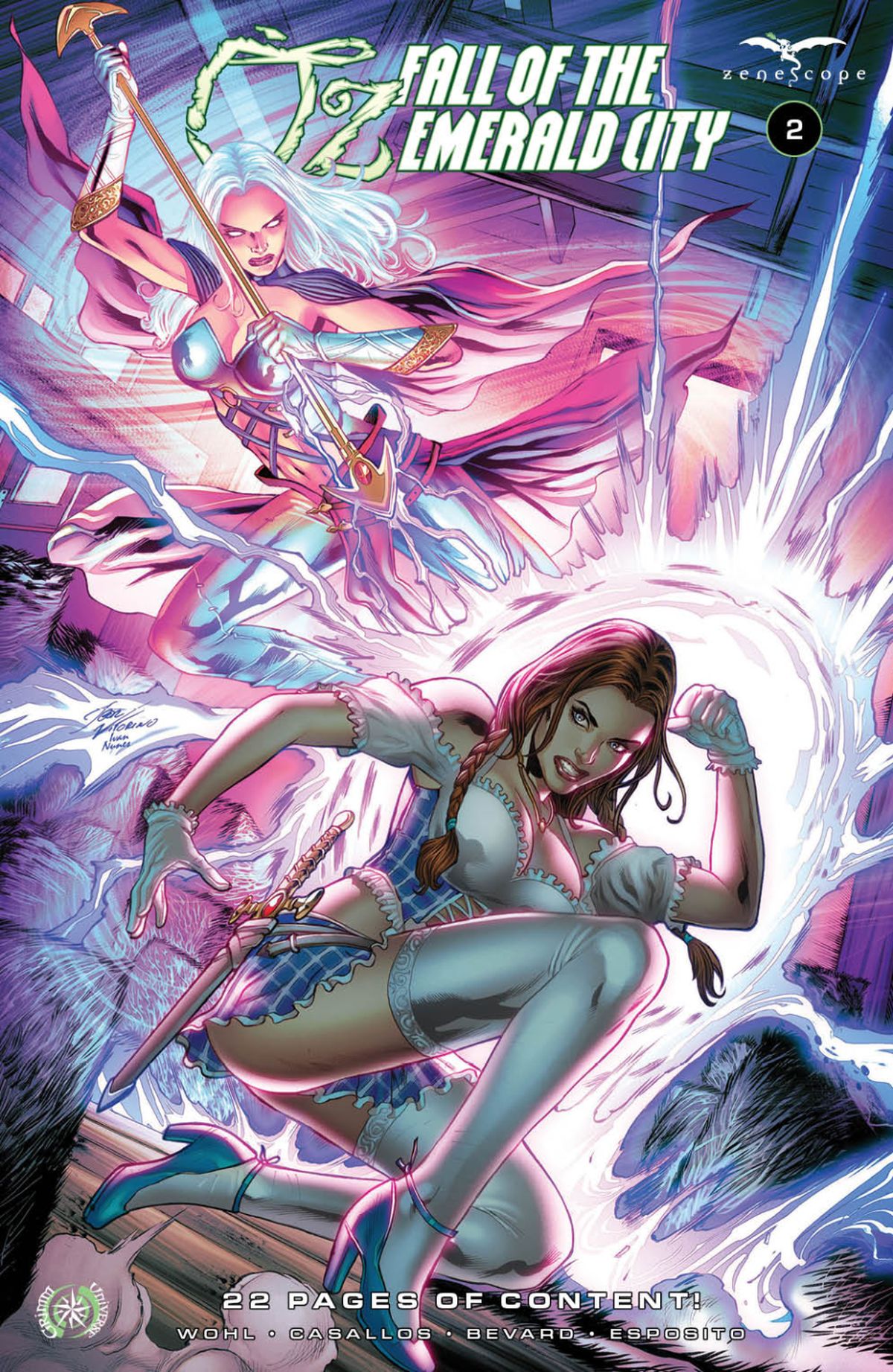 Oz: Fall of the Emerald City #2 cover B