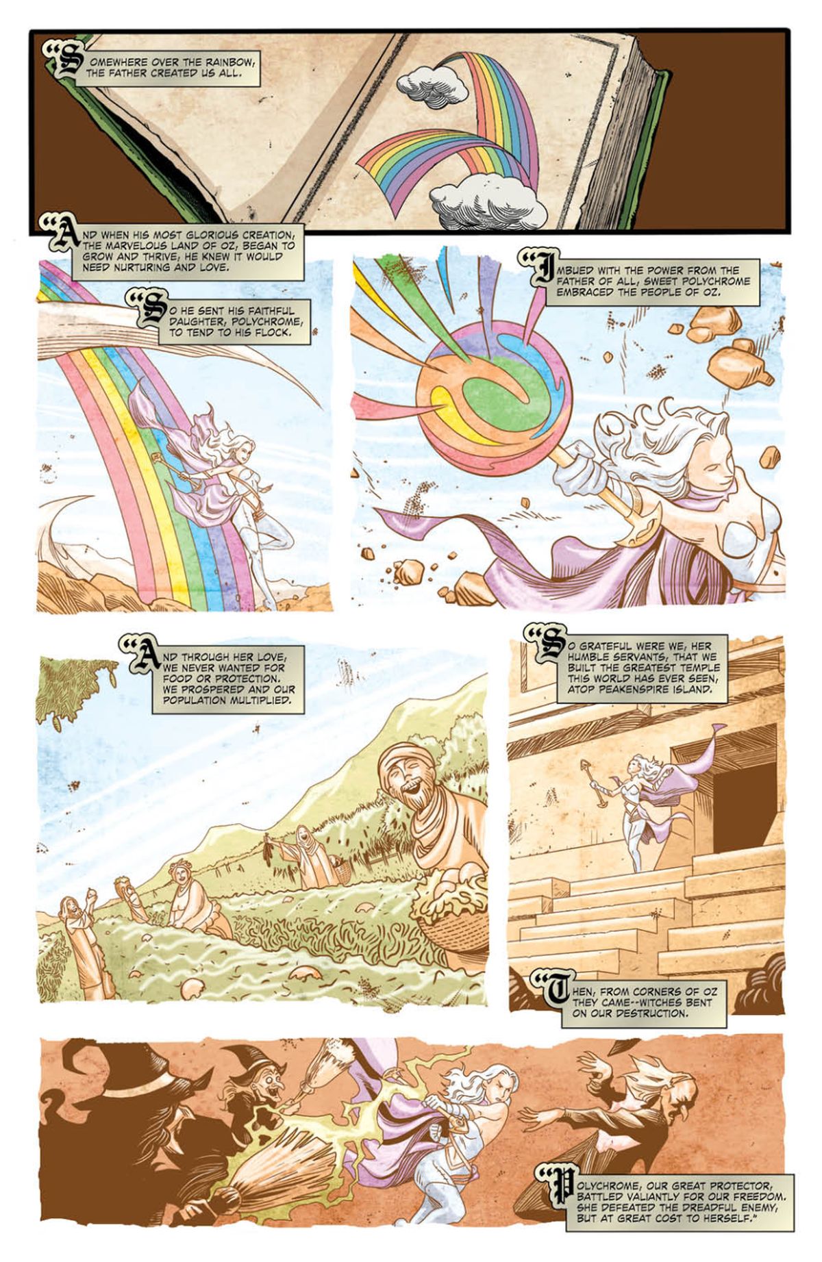 Oz: Fall of the Emerald City #2 preview 1