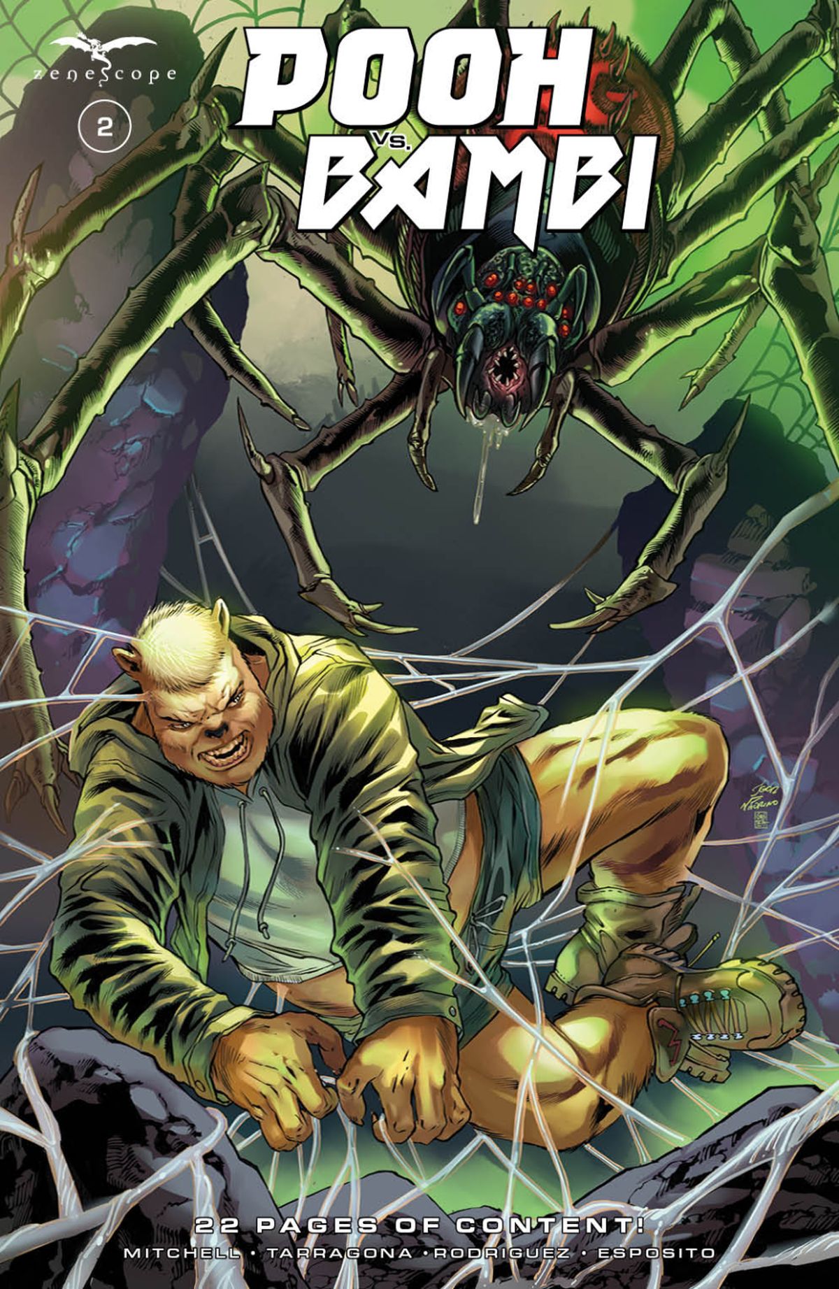 Pooh vs. Bambi #2 cover B