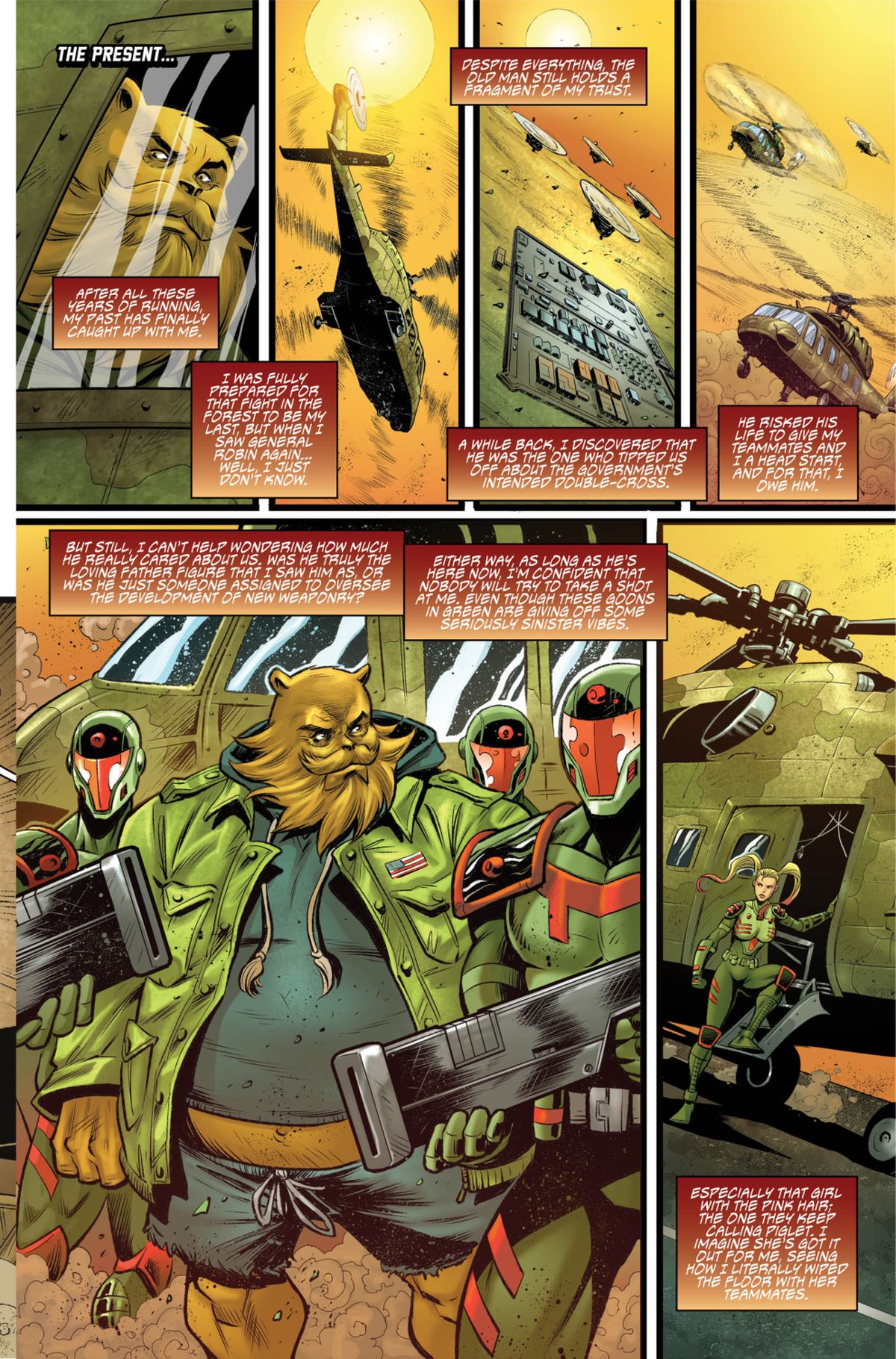 Pooh vs. Bambi #2 preview 3