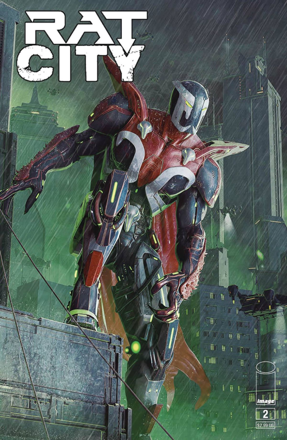 Rat City #2 cover A by Bjorn Barends