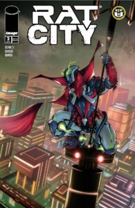 Rat City #2 cover B by Kevin Keane