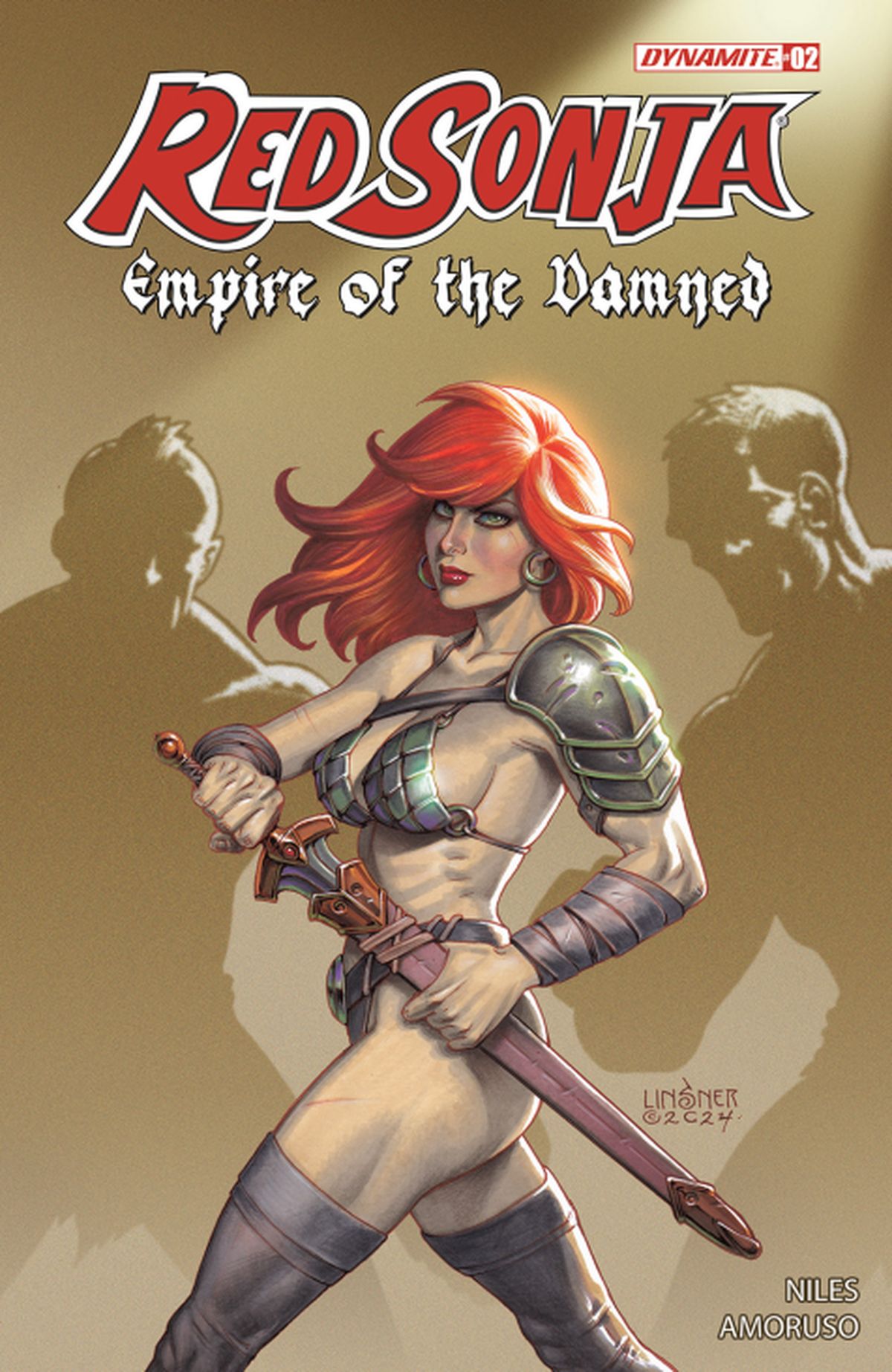 Red Sonja: Empire of the Damned #2 cover B