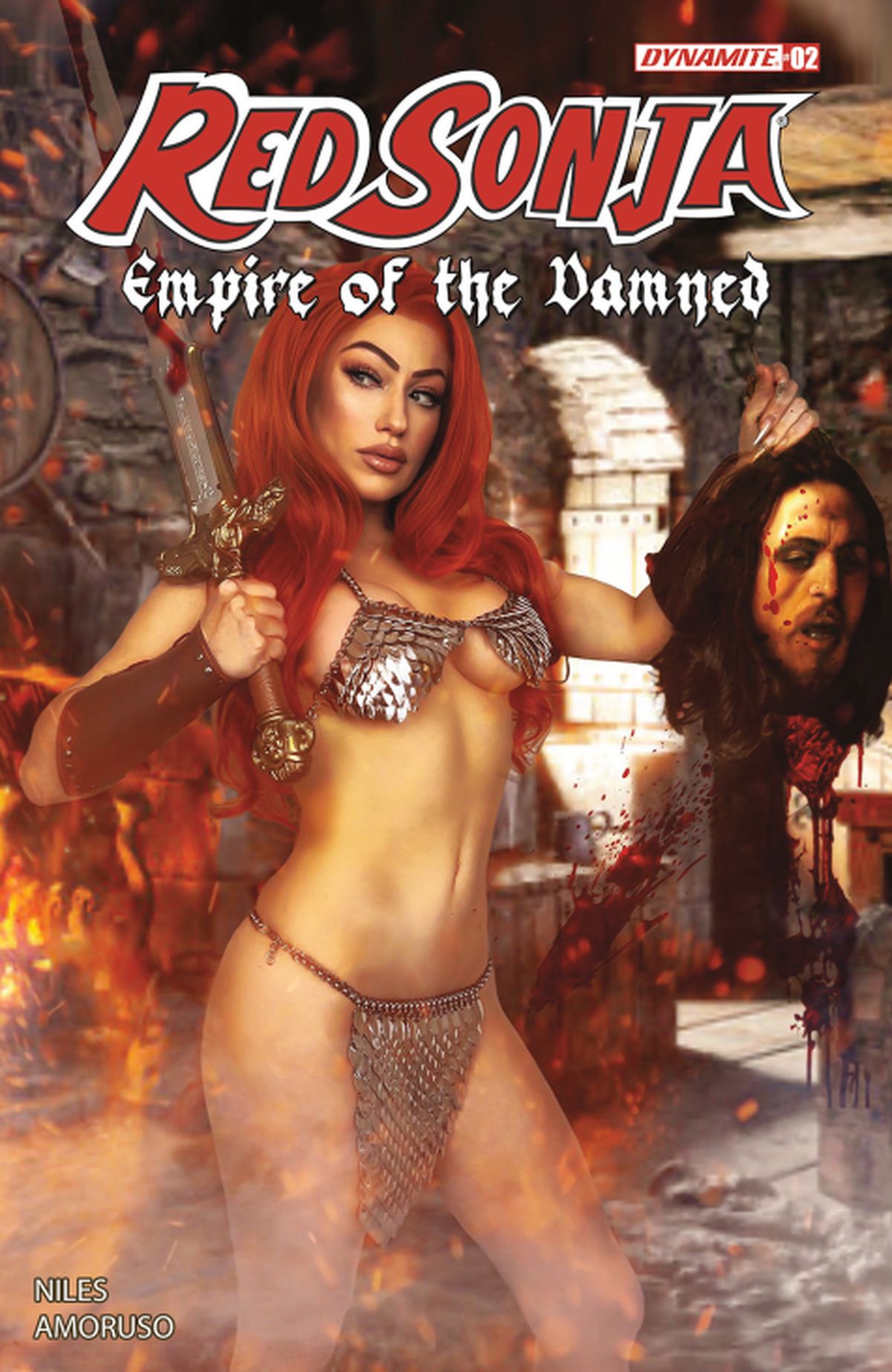 Red Sonja: Empire of the Damned #2 cover D