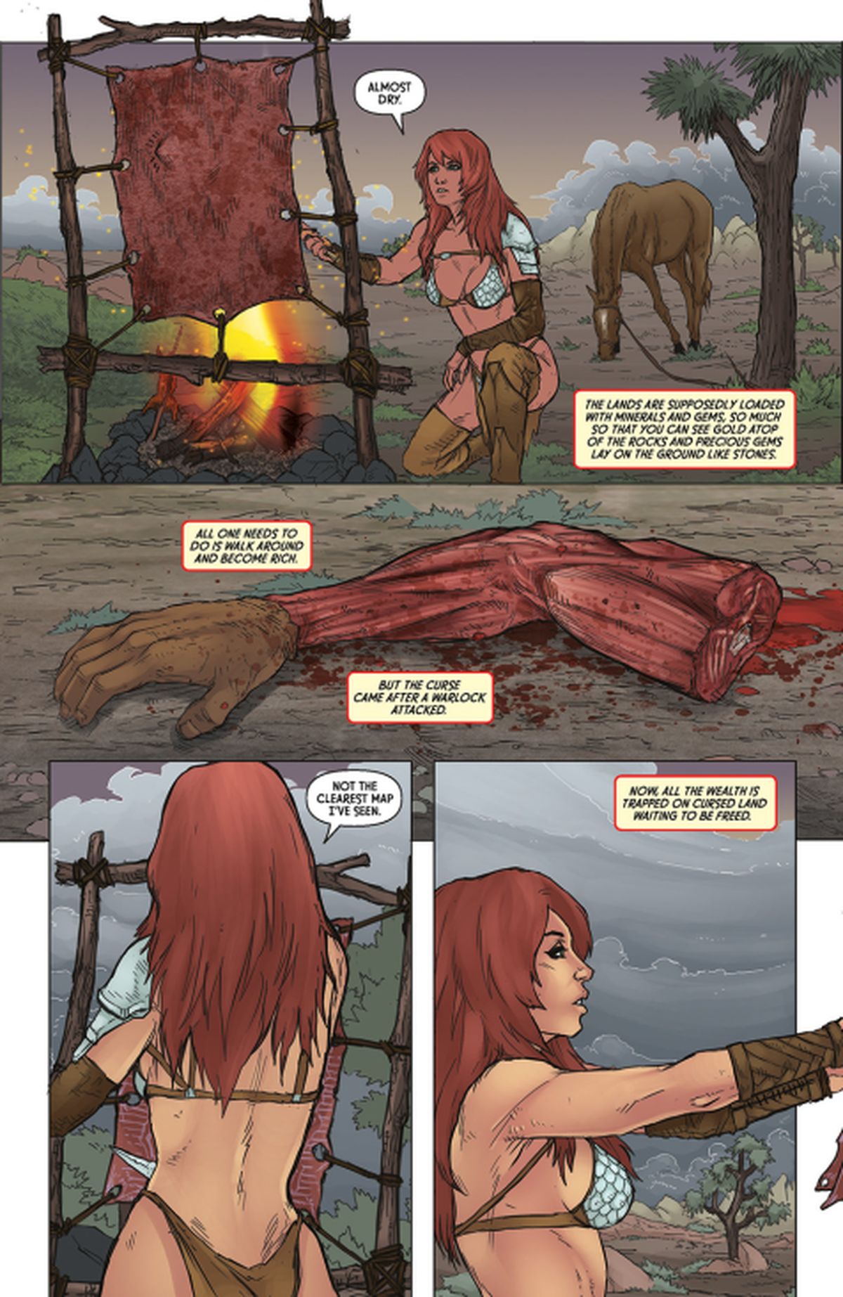 Red Sonja: Empire of the Damned #2 preview 2