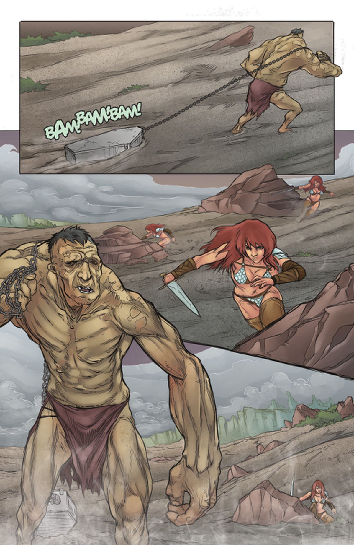 Red Sonja: Empire of the Damned #2 preview 4