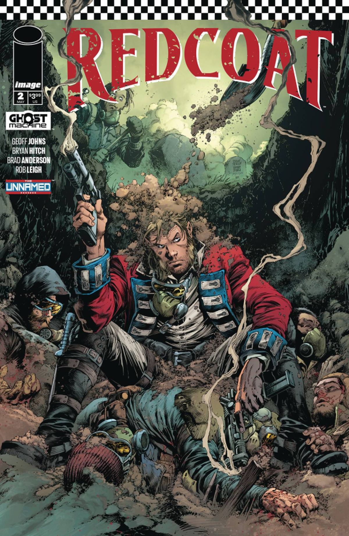 Redcoat #2 cover B by Ivan Reis