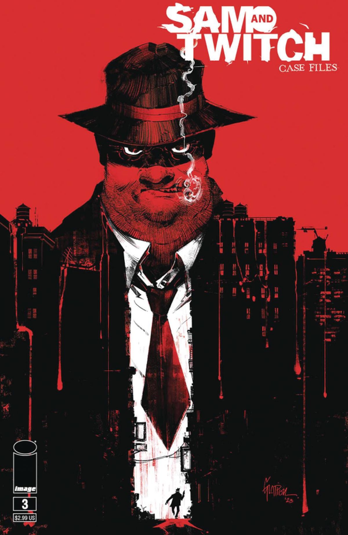 Sam and Twitch Case Files #3 cover A by Jonathan Glapion