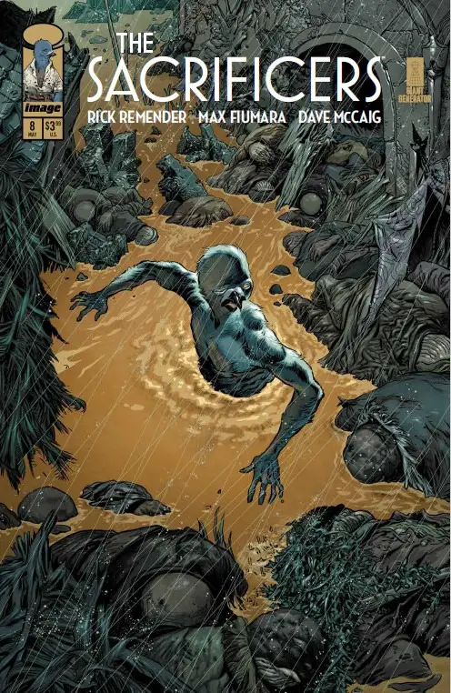 The Sacrificers #8 cover - alt 2