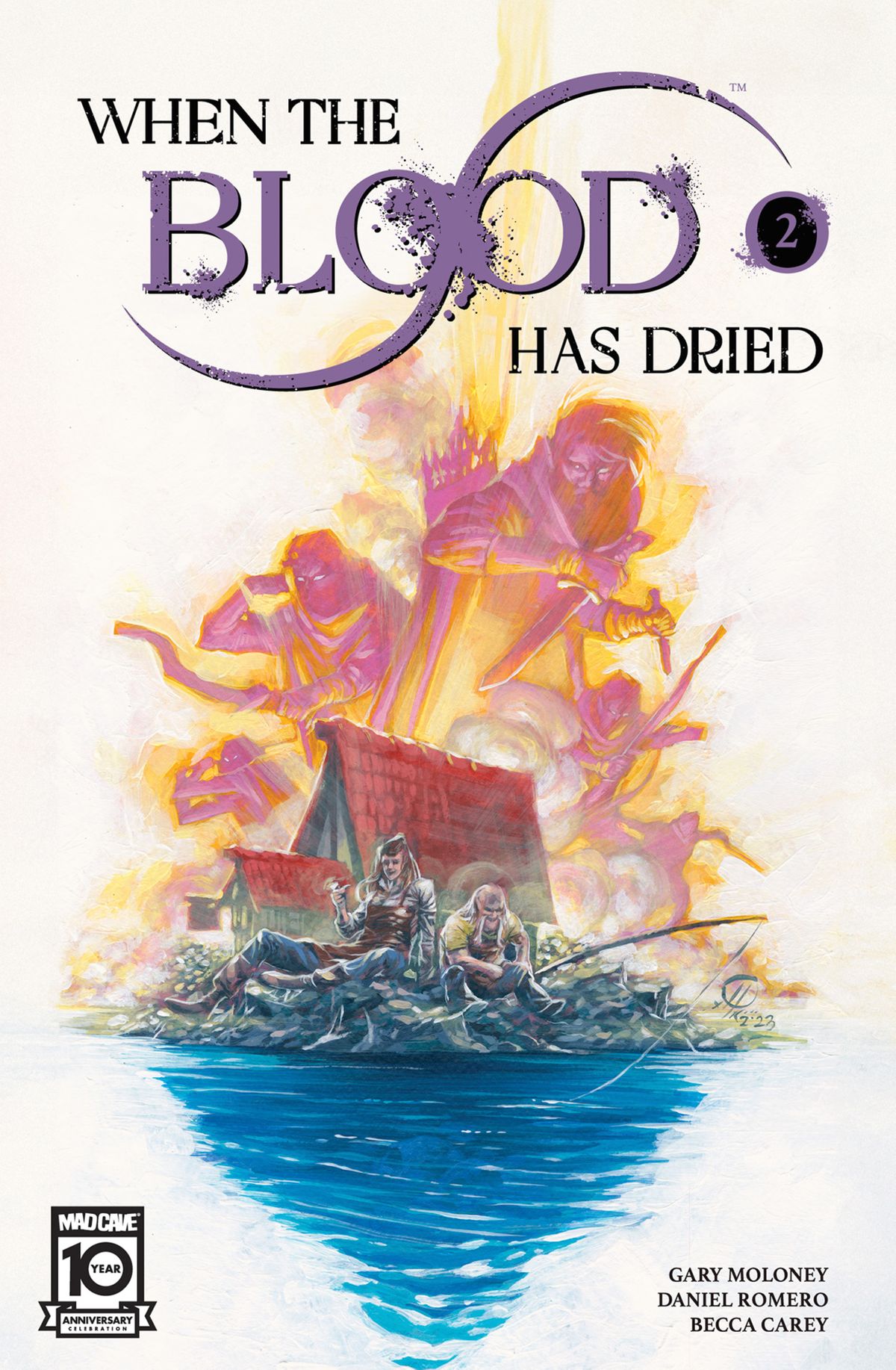 When The Blood Has Dried #2 Cover