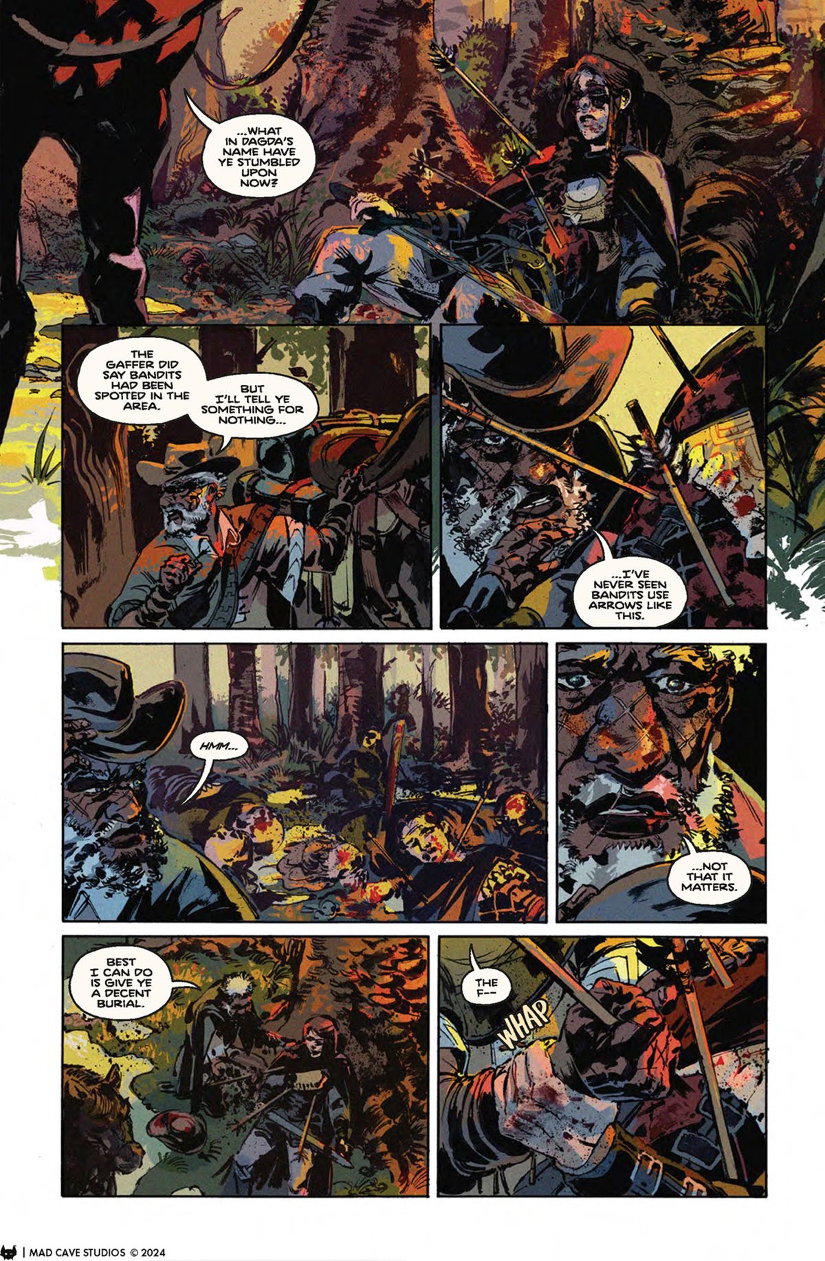 When The Blood Has Dried #2 preview 2