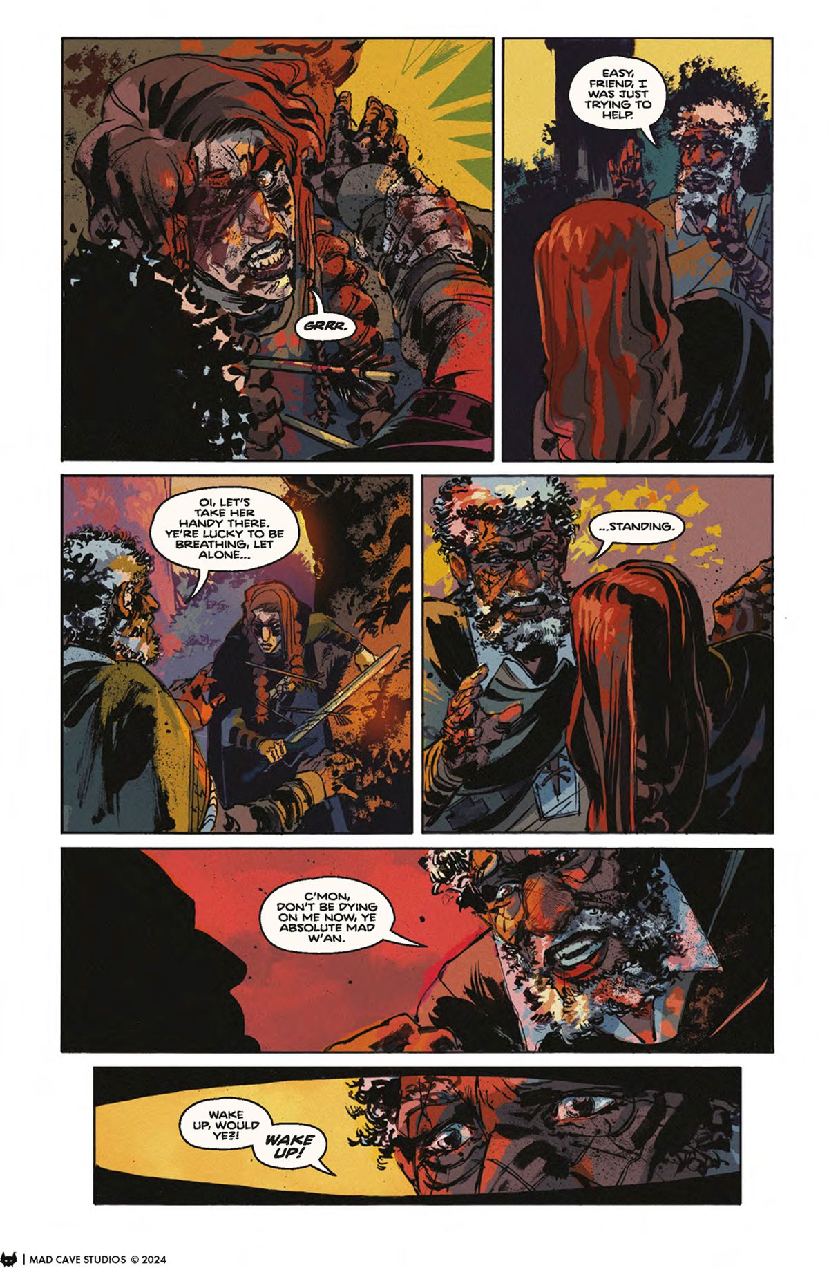 When The Blood Has Dried #2 preview 3