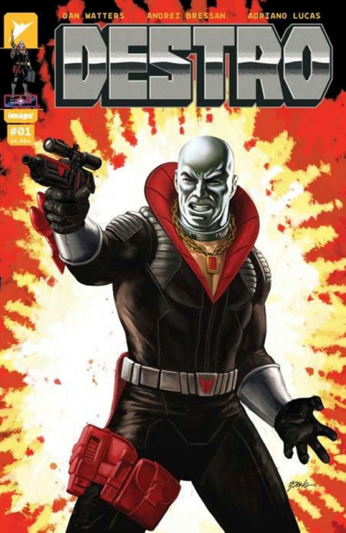 Destro #1 cover D