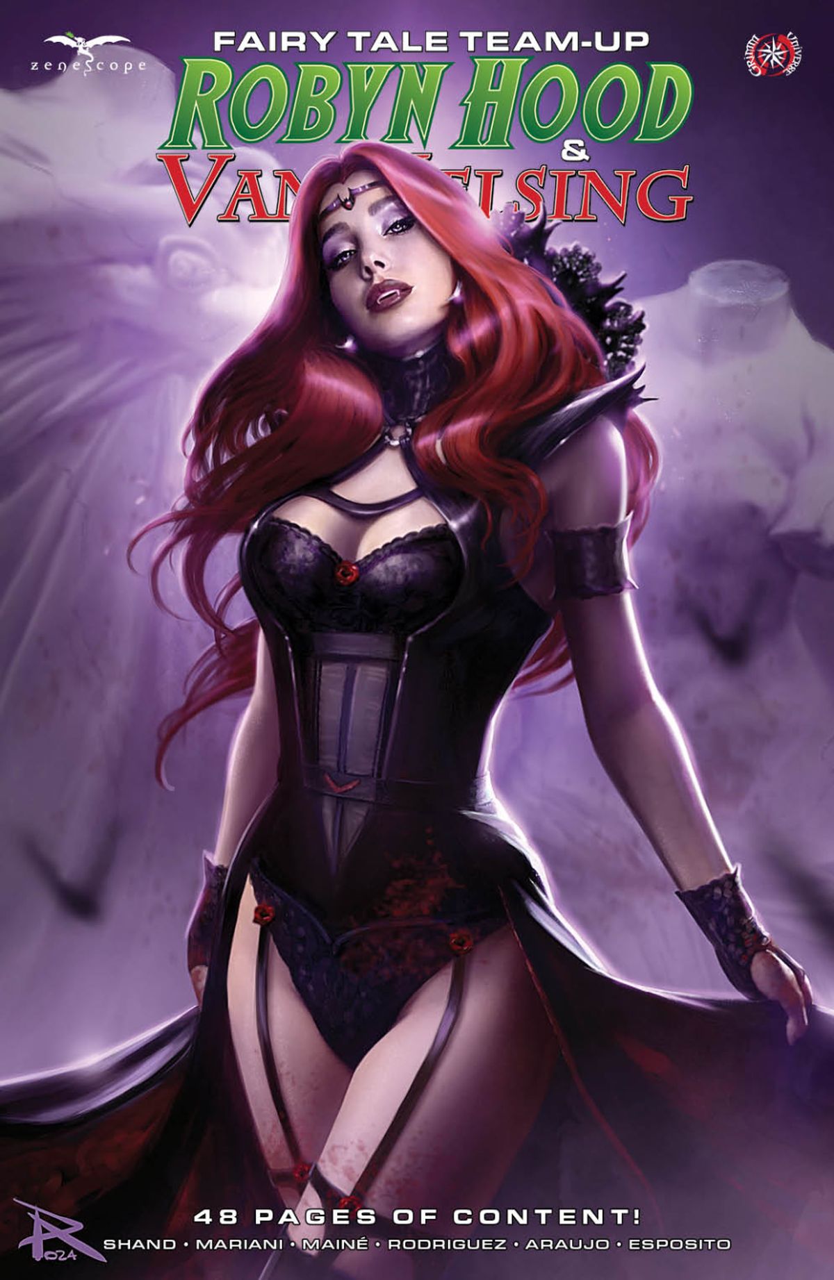 Fairy Tale Team-Up: Robyn Hood u0026 Van Helsing cover D