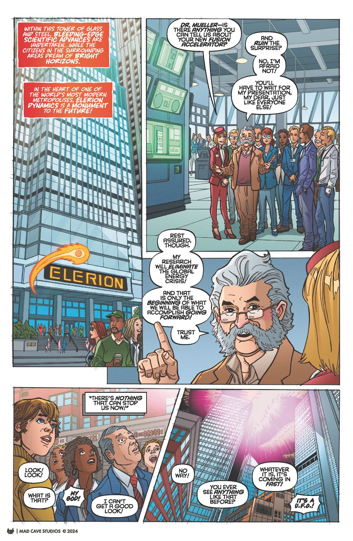 Gatchaman #1 preview 1