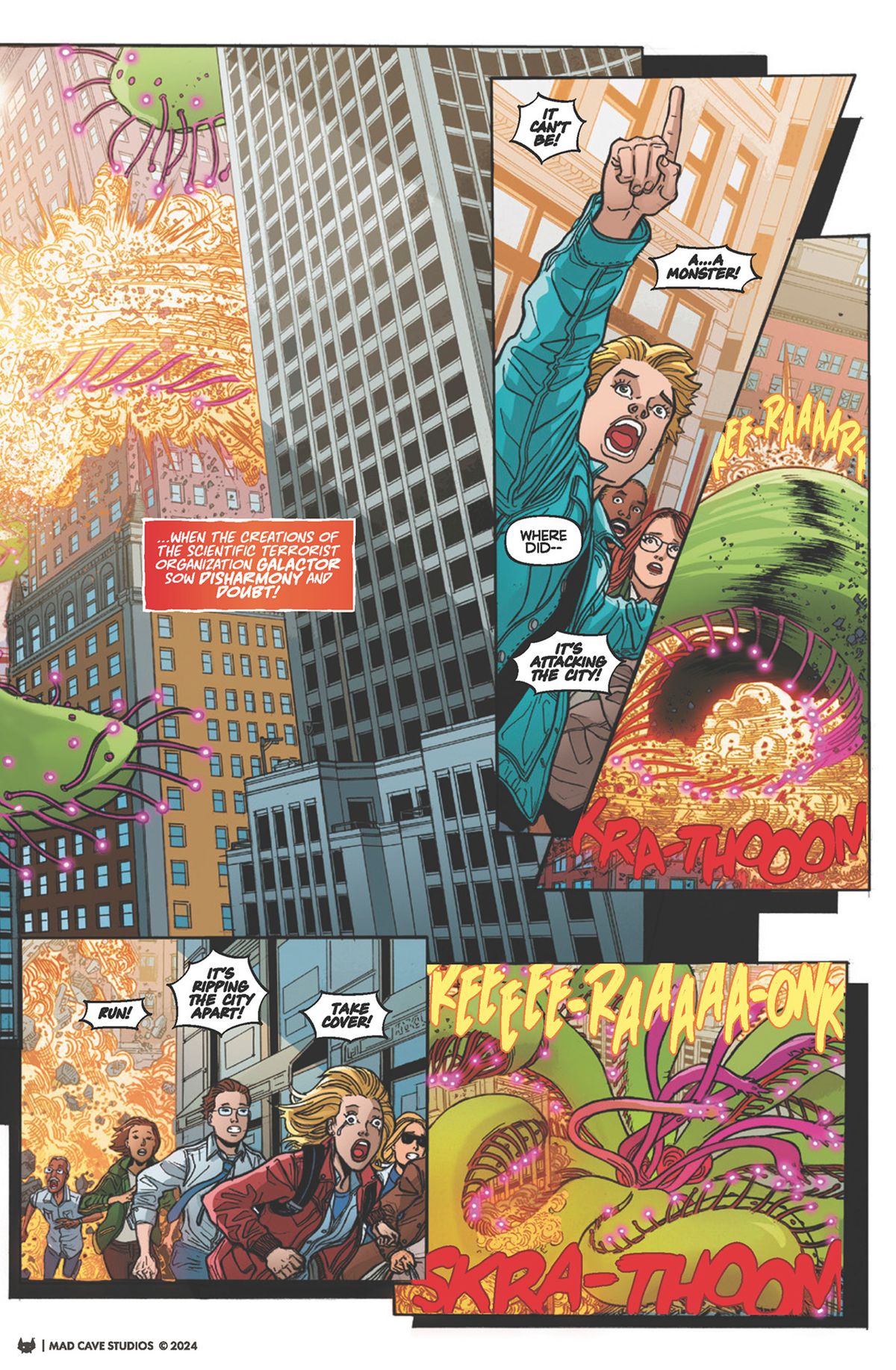 Gatchaman #1 preview 3