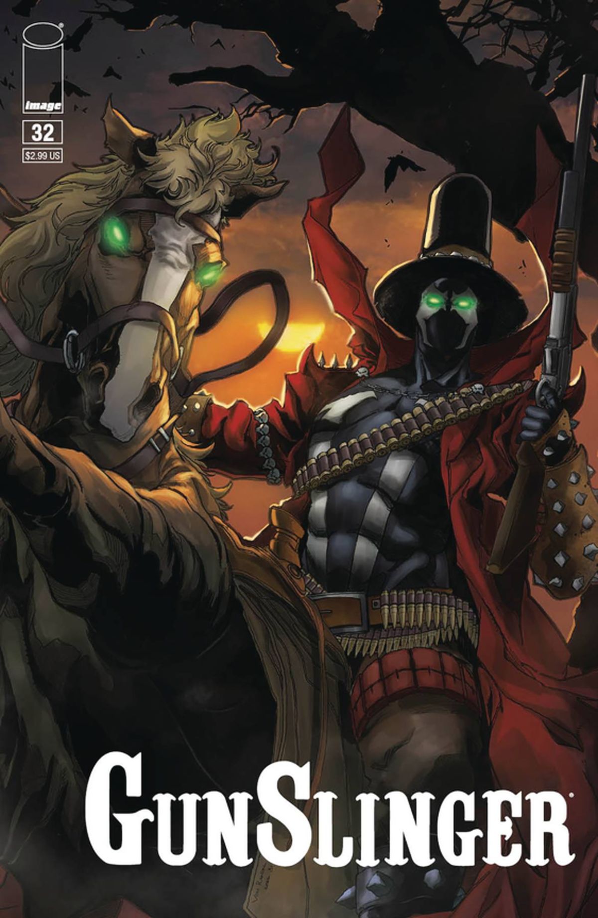 GunSlinger Spawn #32 cover A