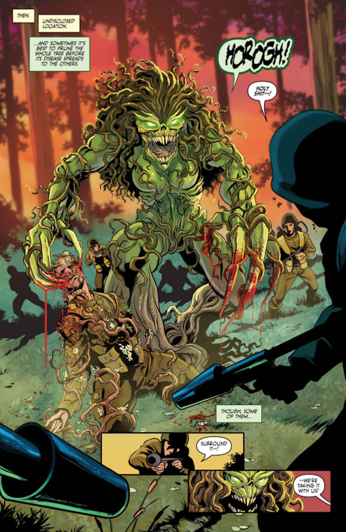 Horror u0026 Fantasy Illustrated: Plum Island preview 3