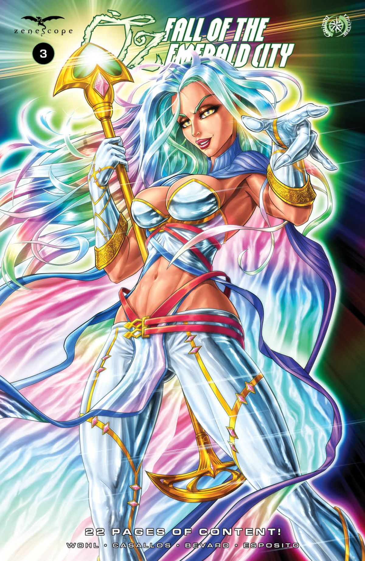 Oz: Fall of the Emerald City #3 cover C