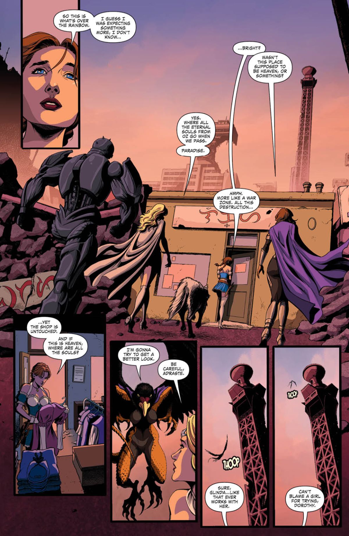 Oz: Fall of the Emerald City #3 preview 1