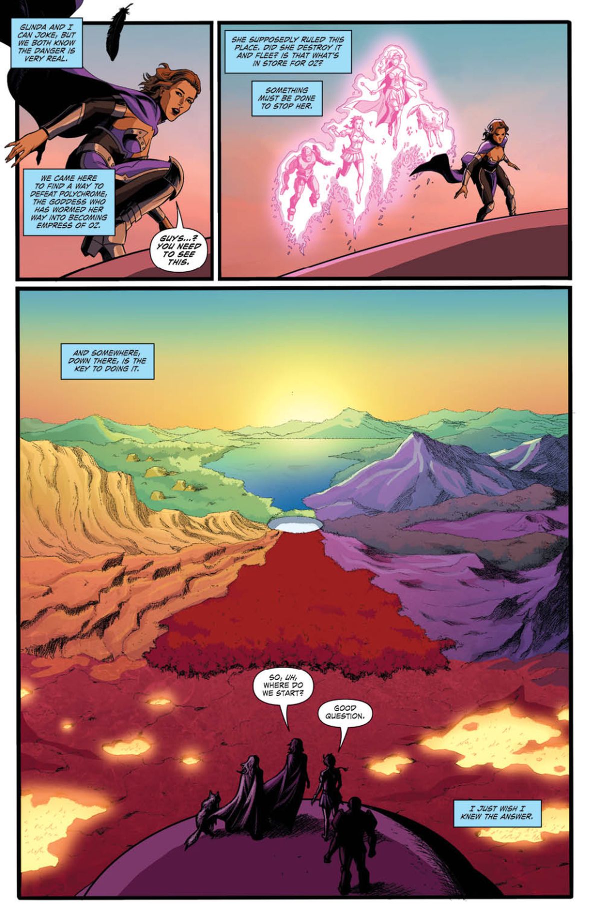 Oz: Fall of the Emerald City #3 preview 2