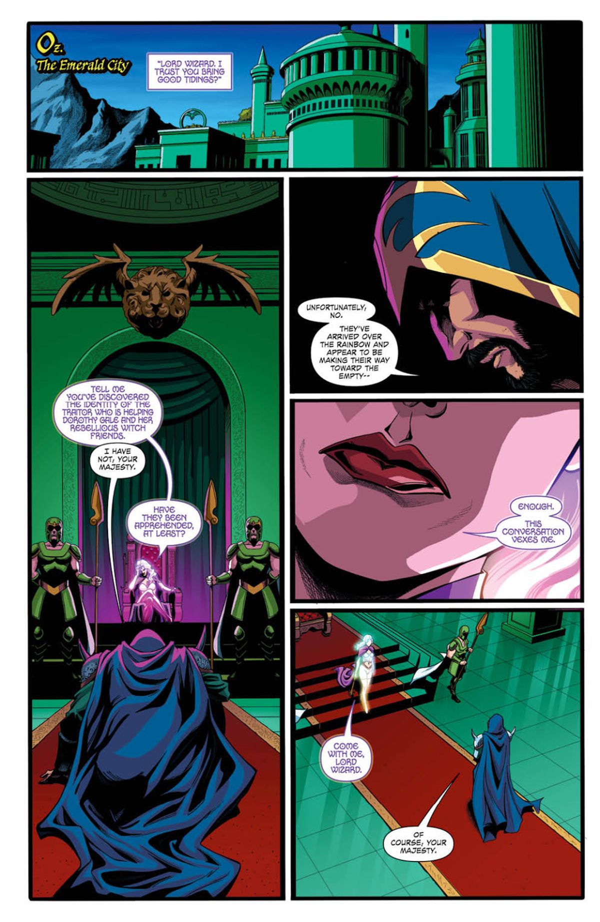 Oz: Fall of the Emerald City #3 preview 3