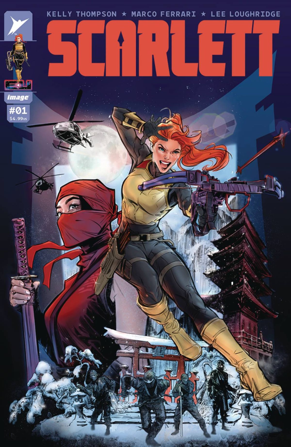 Scarlett #1 cover B