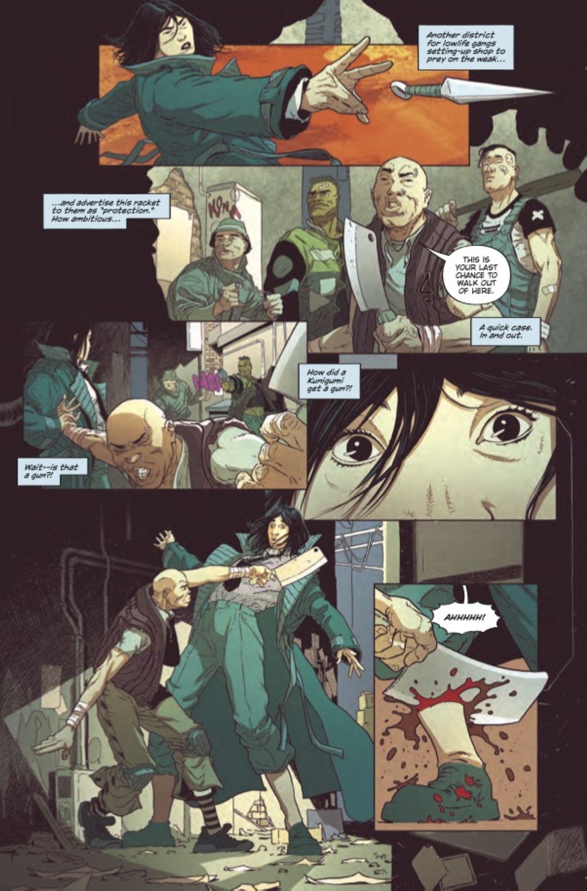 Blade Runner: Tokyo Nexus #1 preview 2