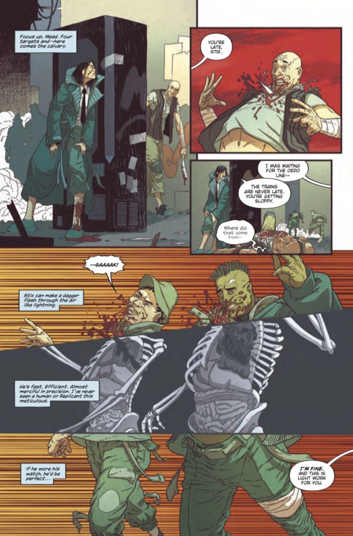 Blade Runner: Tokyo Nexus #1 preview 3