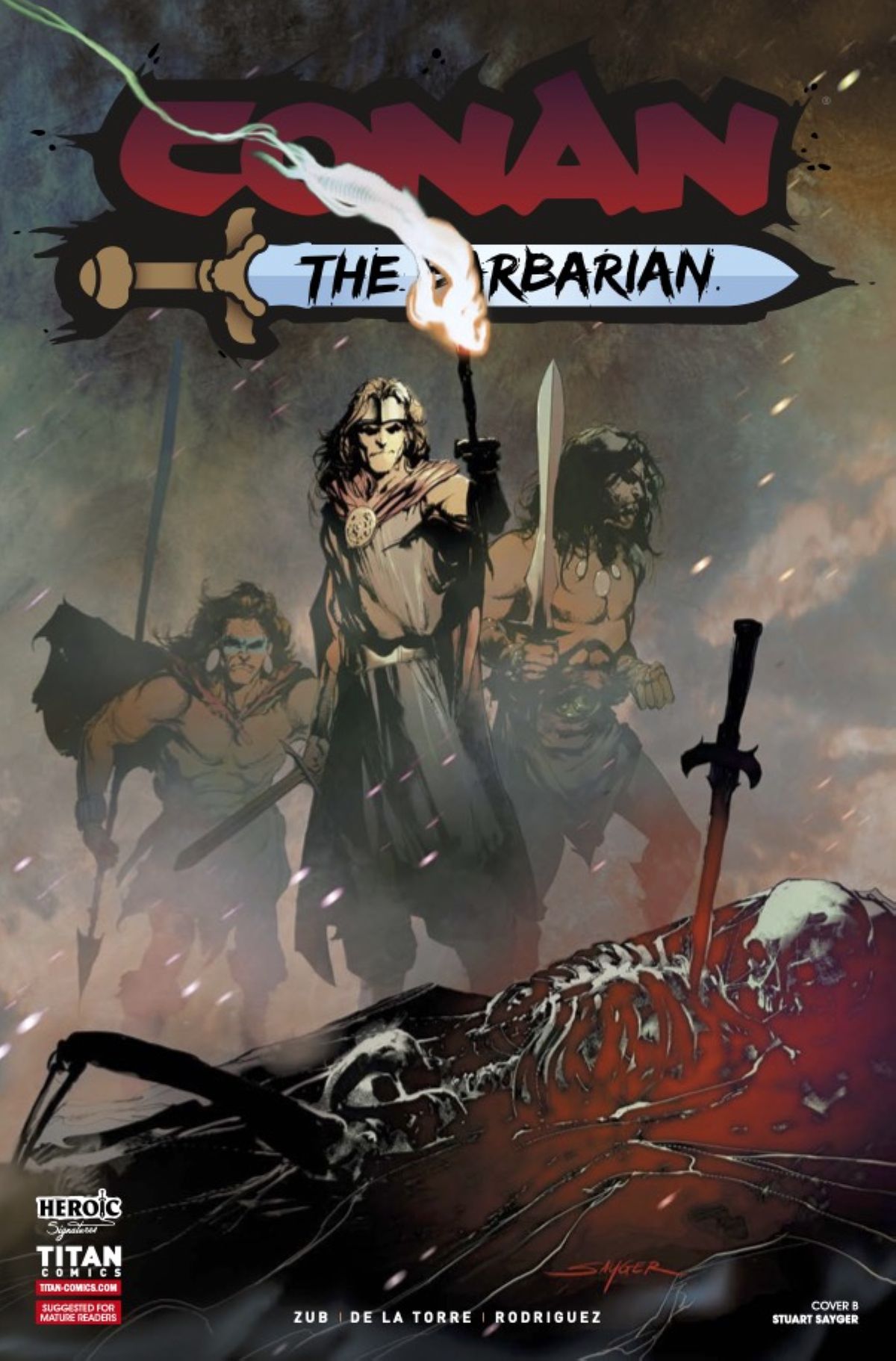 Conan The Barbarian #12 Cover B