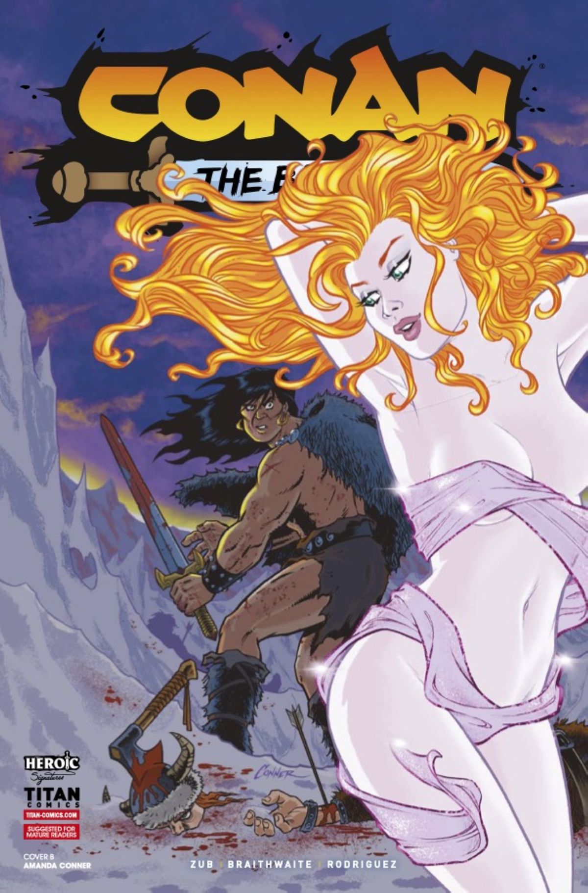 Conan The Barbarian #13 Cover B