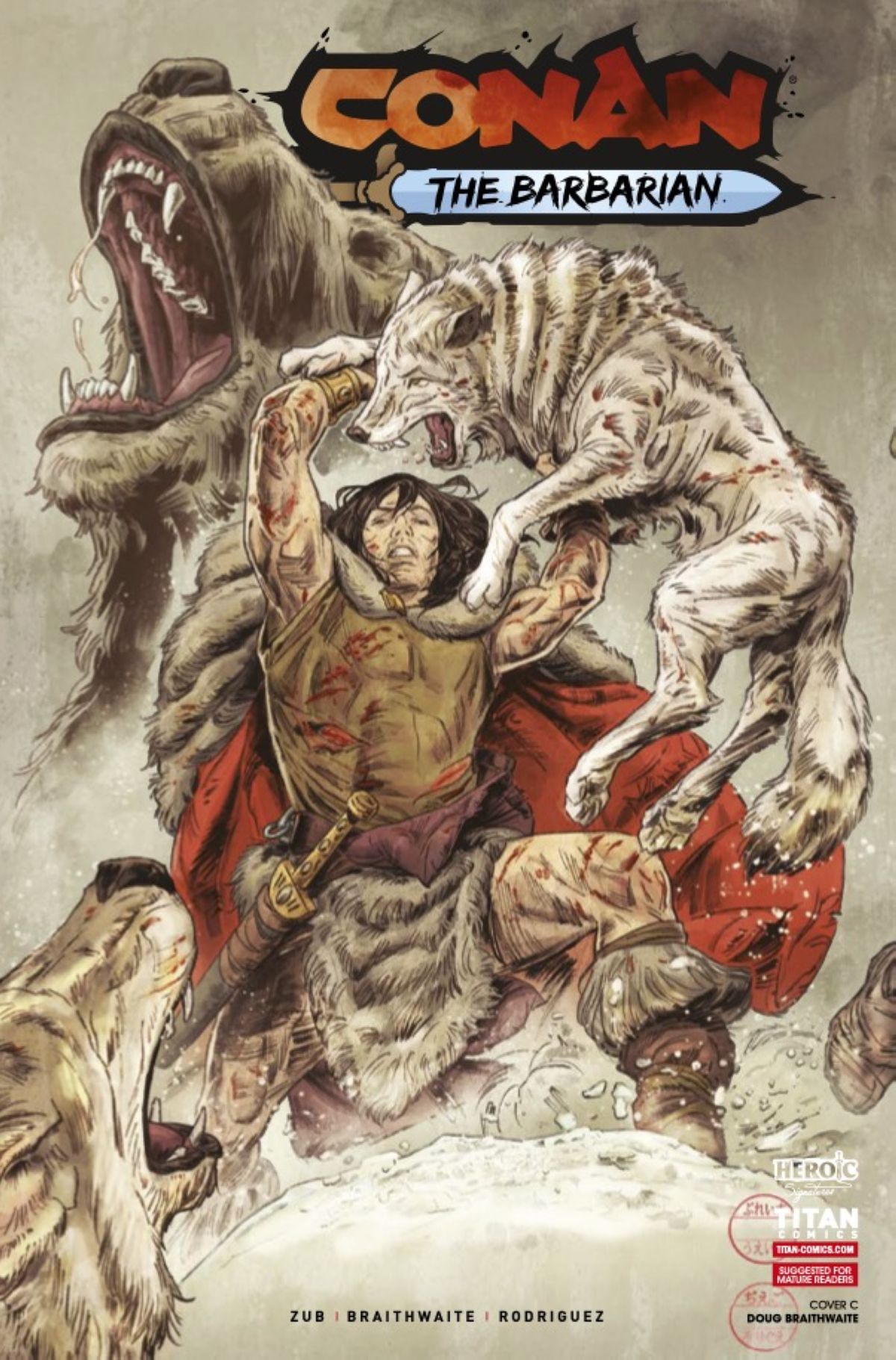 Conan The Barbarian #13 Cover C