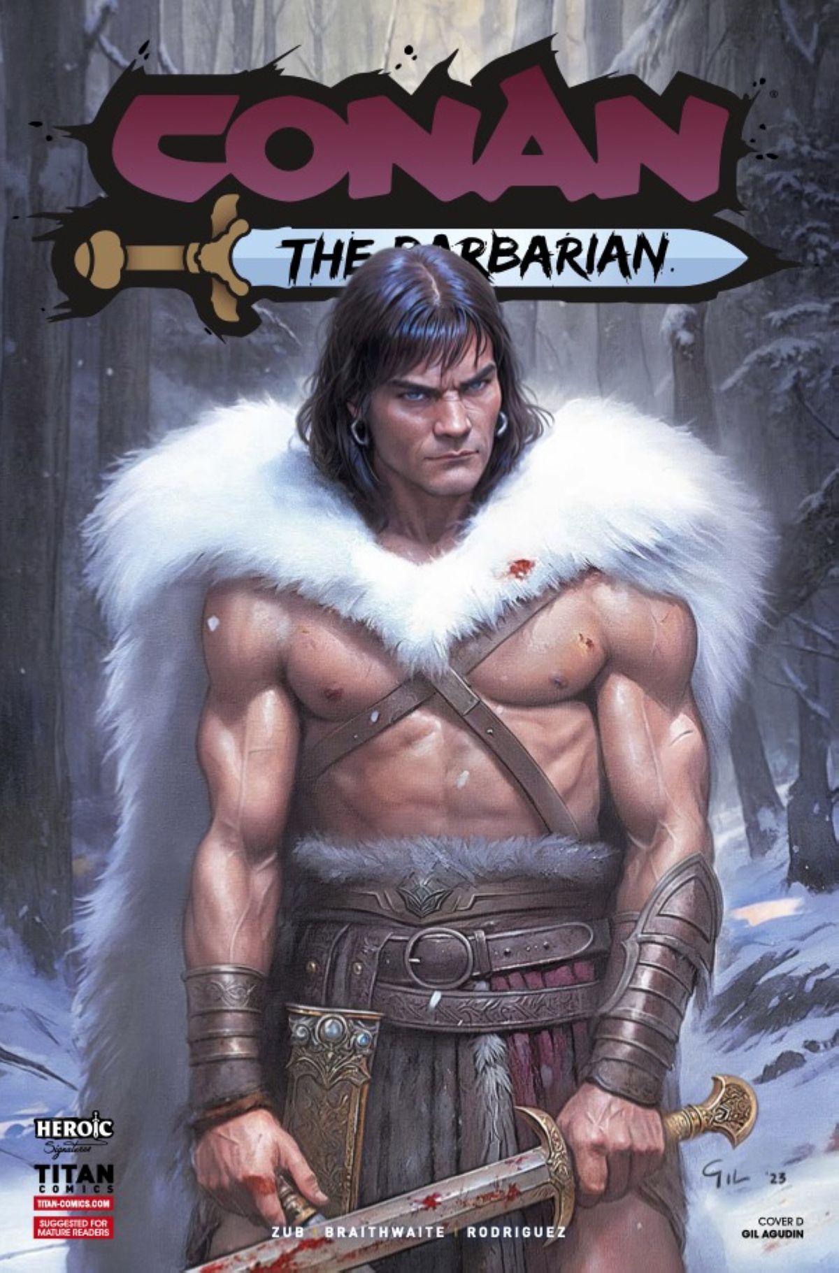 Conan The Barbarian #13 Cover D