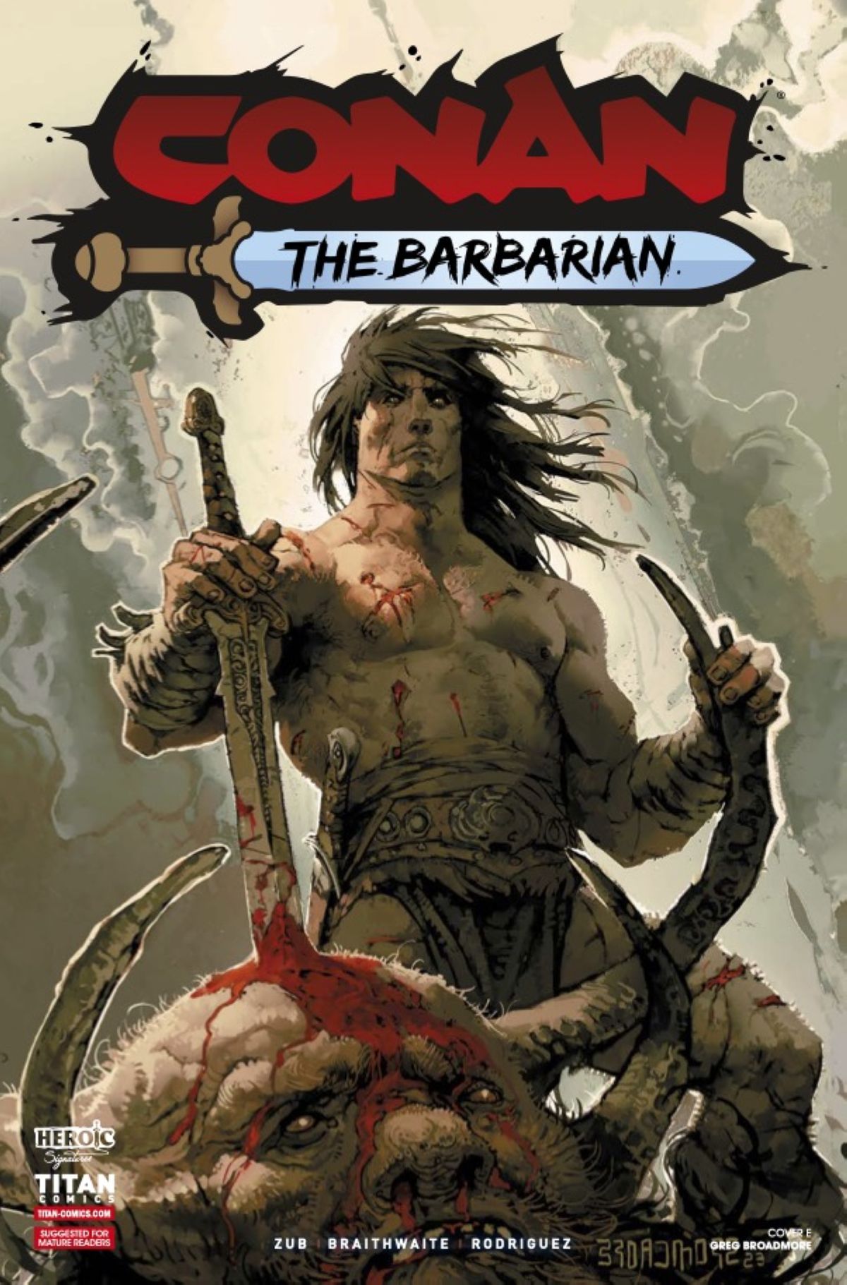 Conan The Barbarian #13 Cover E
